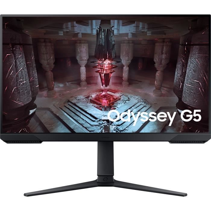 Ecran PC Gamer - SAMSUNG - 27" - WQHD - 165Hz - Dalle VA - 1ms - Ajustable en hauteur - LS27CG510EUXEN