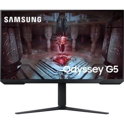 Ecran PC Gamer - SAMSUNG - ODYSSEY G5 S32CG510EU - 32" WQHD - Dalle VA - 1 ms - 165 Hz - HDMI / DP - FreeSync Premium