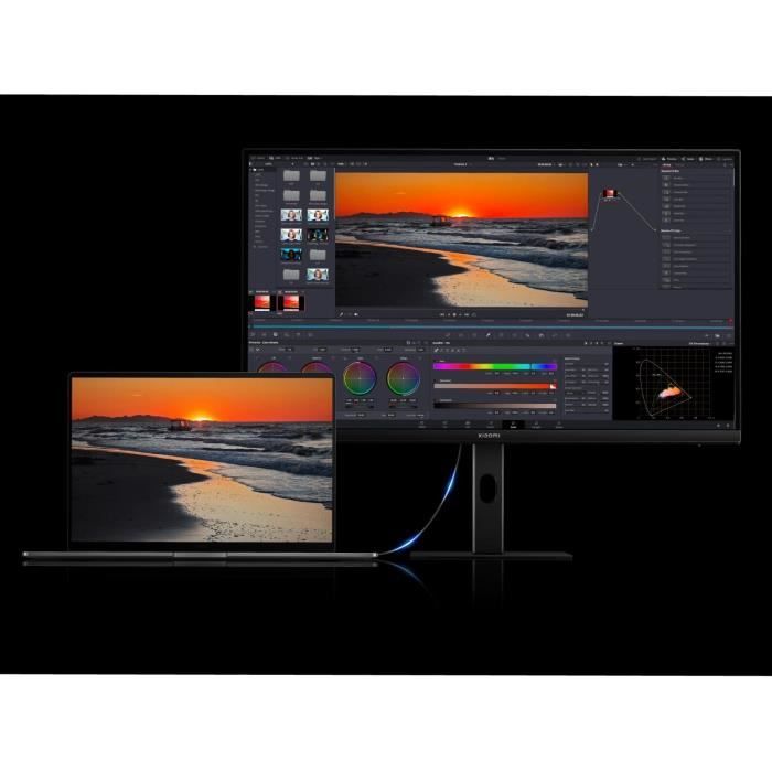 Ecran PC - XIAOMI - 4K A27Ui - 27" - 4K UHD - Dalle IPS - 60Hz - 6ms - Ajustable en hauteur – Image 7