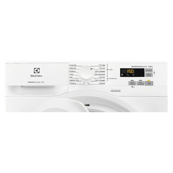 Electrolux Sèche-linge pompe à chaleur 60cm 8kg, blanc - EW7H5829SB – Image 3