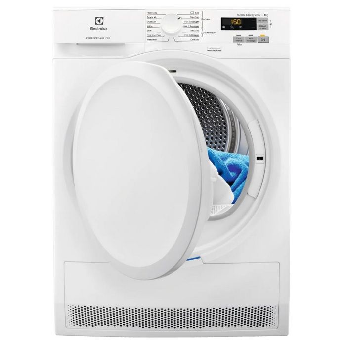 Electrolux Sèche-linge pompe à chaleur 60cm 8kg, blanc - EW7H5829SB