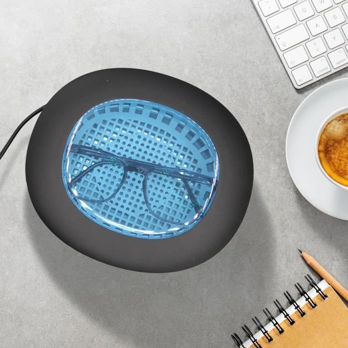 FISHTEC - Nettoyeur Ultrasons XL - Capacité 750 ml - Ecran digital - Minuterie 5 cycles - Nettoyage montre lunette bijoux bagues – Image 2