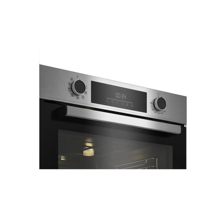 Four encastrable - BEKO - BBIM12300XCE - Chaleur pulsée 3D - 72 L - Inox – Image 3