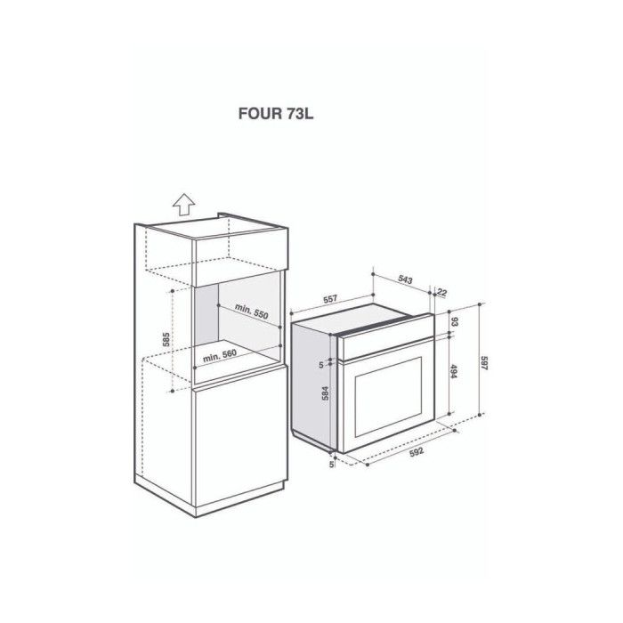 Four encastrable De Dietrich DOP4741X – Image 3