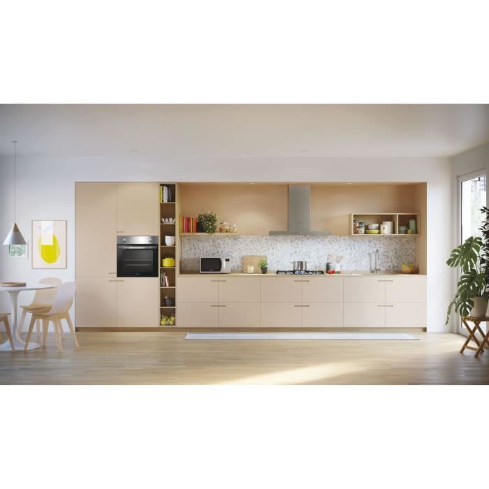 Four encastrable nettoyage manuel - convection naturelle CANDY FIDC X100 - Inox - Classe A – Image 7