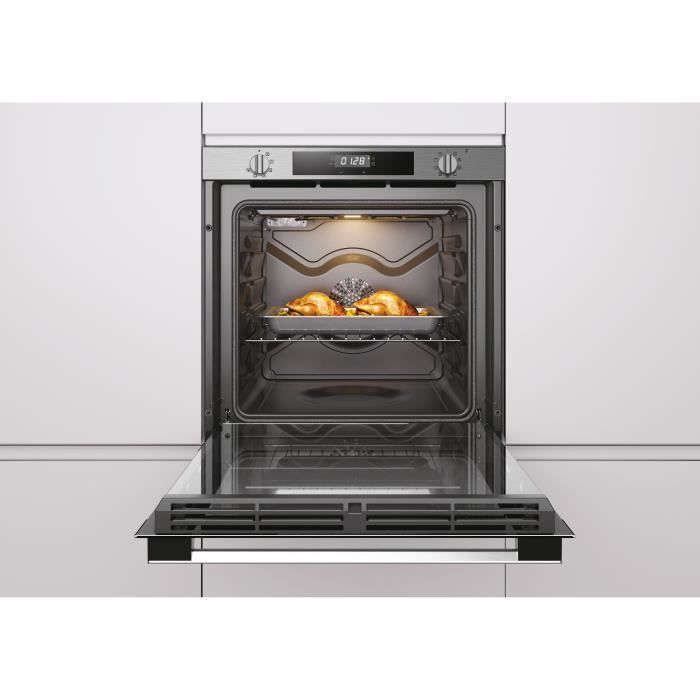 Four encastrable Pyrolyse Rosières RFC3OP5579IN et plaque Induction Rosières RI633CBB – Image 3