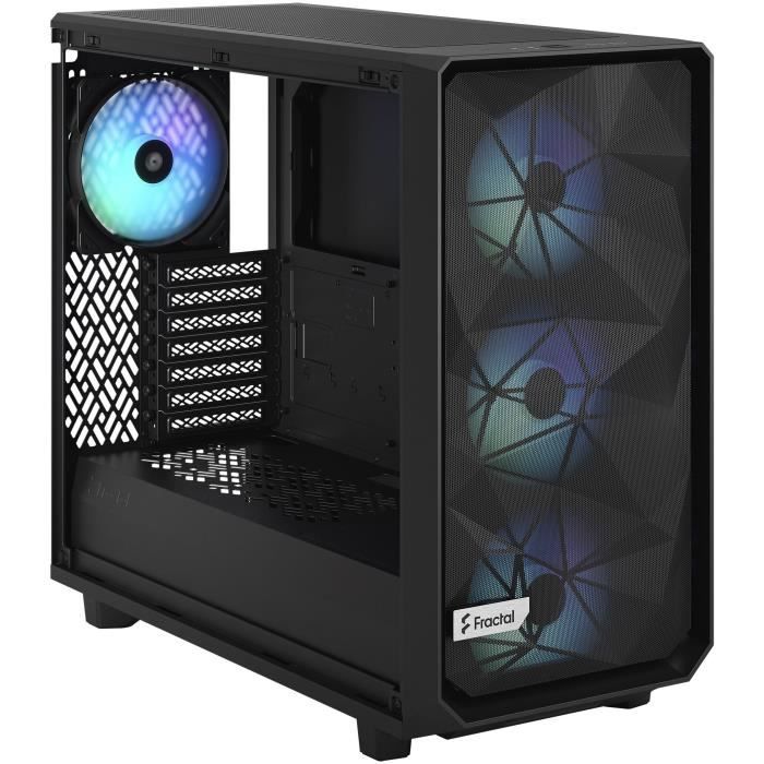 FRACTAL DESIGN - Meshify 2 Lite RGB Black TG Light Tint - Boîtier PC - Noir ( FD-C-MEL2A-05 ) – Image 9