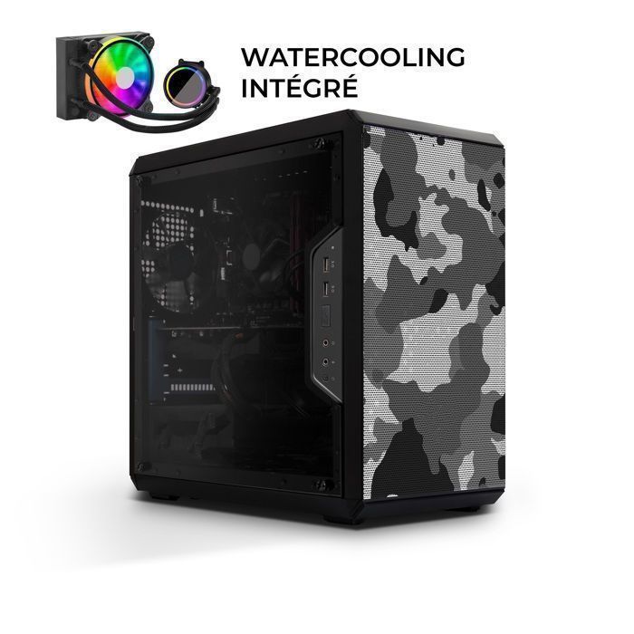 PC Gamer - Intel® Core i5-12400F -Nvidia RTX 5060 8Go GDDR7- 16Go DDR5 RAM - 1To SSD 2.5 SATA- Win11P – Image 2