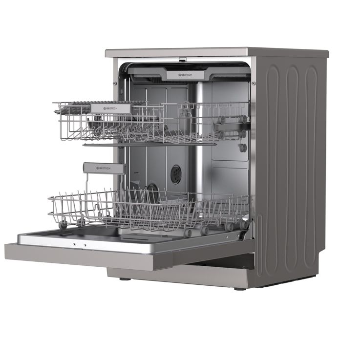 GEDTECH Lave-vaisselle GLV1544SL 15cv - Tiroir couverts - 44 dB - Trs silencieux - Dpart Diffr - Eco - Faible conso Classe C – Image 3