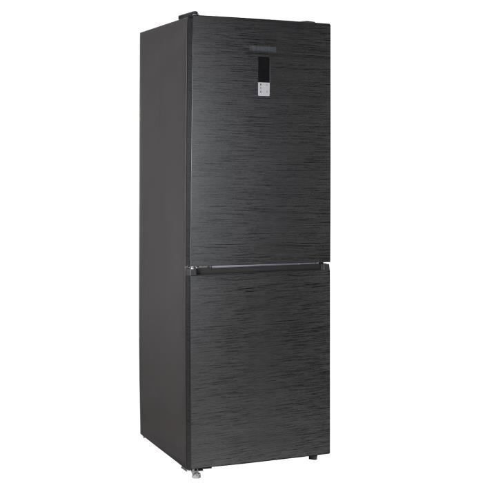GEDTECH Réfrigérateur combiné GCB409NFDX conglateur bas 409L ( 267L 142L ) - No Frost - Dark Inox – Image 2