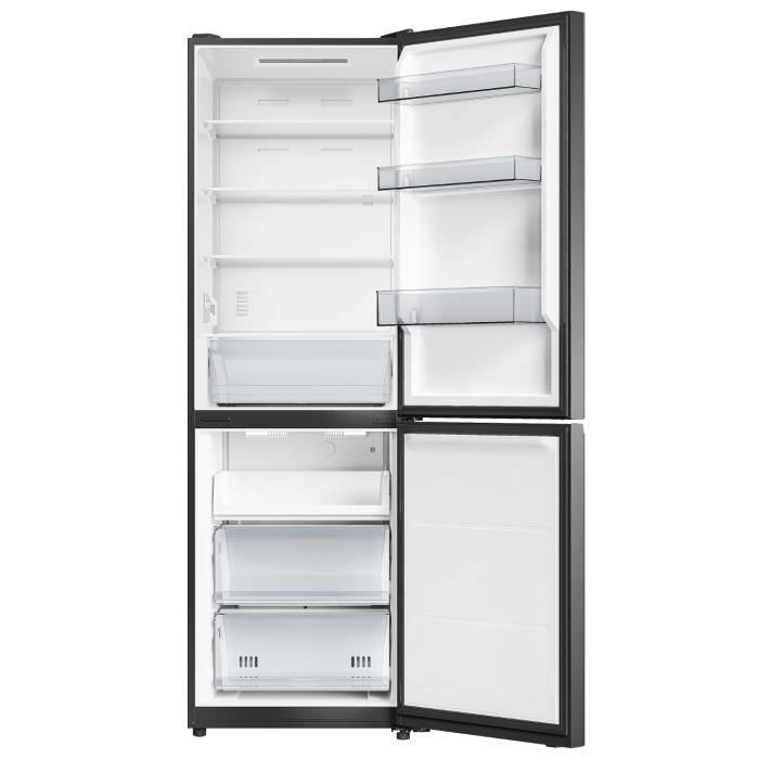 GEDTECH Réfrigérateur combiné GCB409NFDX conglateur bas 409L ( 267L 142L ) - No Frost - Dark Inox – Image 3