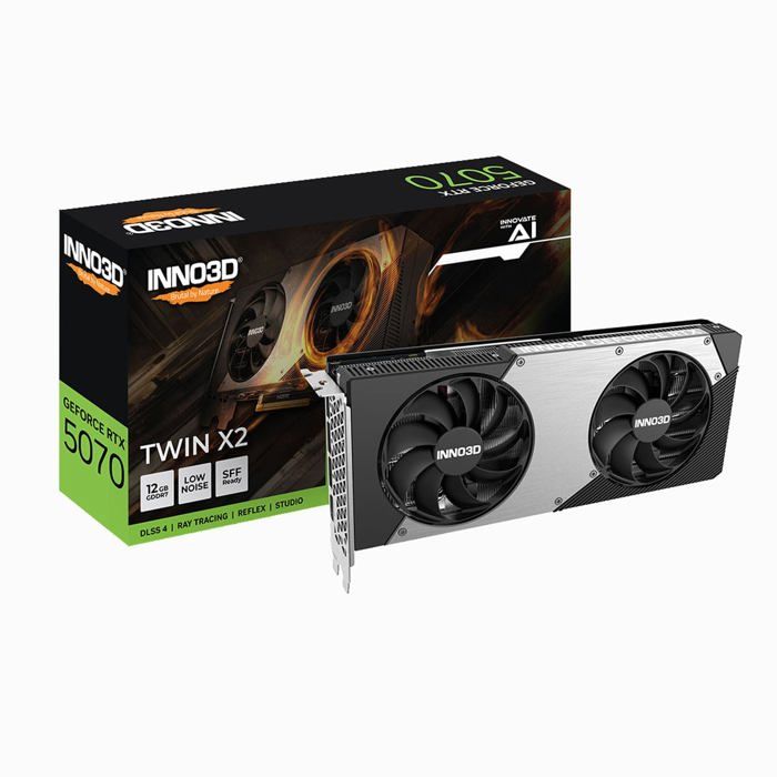 Carte graphique - Inno3D - GeForce RTX 5070 - 12 Go GDDR7 - DLSS 4 - PCI-Express x16