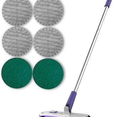 GOBOT Balai électrique sans Fil à Double essorage pour Nettoyage du Sol, pour Bois Dur, carrelage, marbre, stratifié, contrôle d60