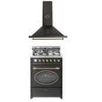 Cuisinière à gaz - GURARI - GCH G 614 BL - 60 cm - Multifonctionnel - Sécurité gaz