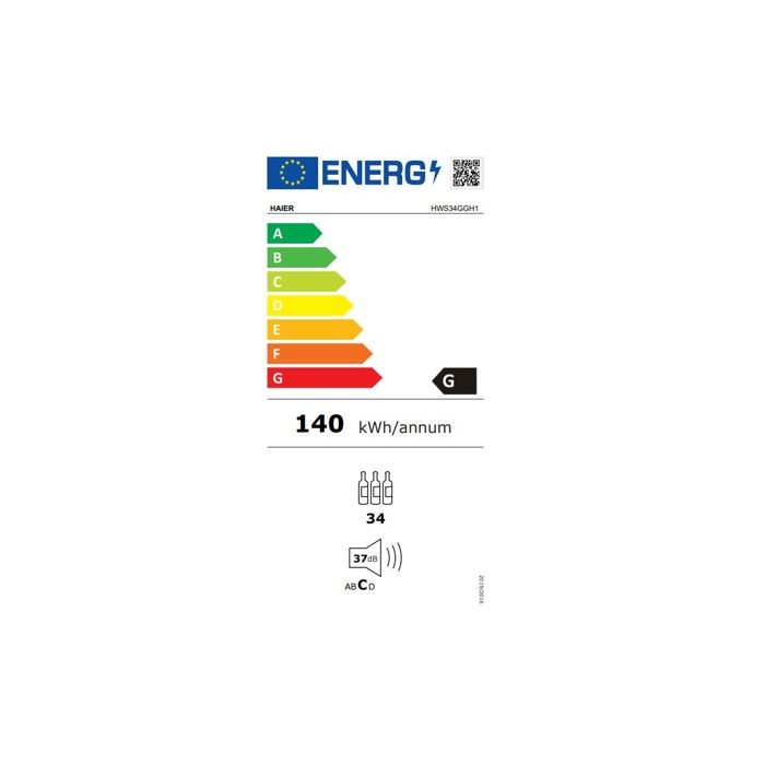 Haier Cave à vin de service 34 bouteilles - HWS34GGH1 – Image 2