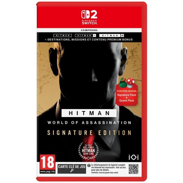 HITMAN World of Assassination - Signature Edition • Jeu Nintendo Switch 2