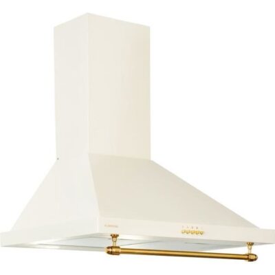 Hotte aspirante - Klarstein Montblanc 60 - 610 m³-h - 165 W - 2 x 1,5 W - LED - Crème