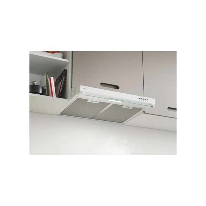 HOTTE VISIERE CANDY - 60CM - 300M3/H - BLANCHE - CFT62/4W - Racine > Accueil > Gros électroménager > Hottes > Hottes aspirantes – Image 4