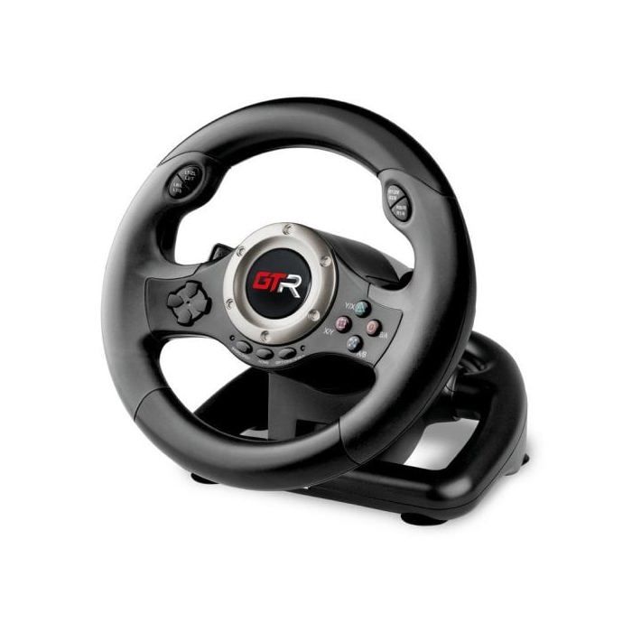 Indeca JINSHU 2 GTR Volante Compatible con PS4/PS3/Xbox/Nintendo Switch/PC