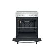 Cuisinière à gaz INDESIT - IS67G2PCXFR - 75L - 4 feux - Catalyse - Inox – Image 4