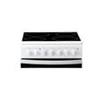 Indesit Cuisinière vitrocéramique 59l 4 feux blanc - IS5V5PCWFR – Image 3