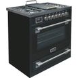 Cuisinière - Kaiser - HGE 93505 S - Gaz - Électrique - 90 cm - 115L - Anthracite/Inox