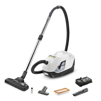 KARCHER DS 6 - Aspirateur sans sac avec filtration par eau - 650 W -  Rejette un air plus frais et dépoussiéré à 99,95 %