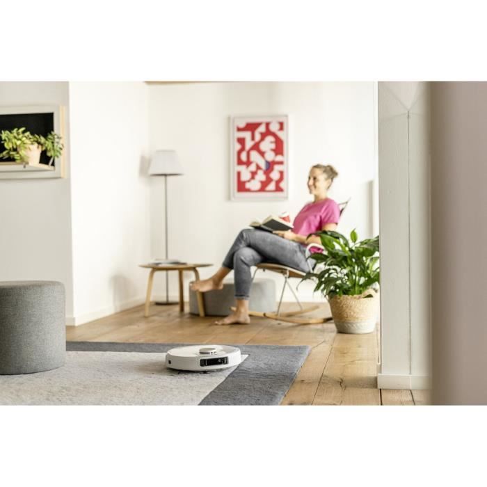 KARCHER RCV 5 - Aspirateur Robot et Laveur - Commande par Appli, Navigation Laser LiDAR, Cartographie, Détection Pièces & Obstacles – Image 3