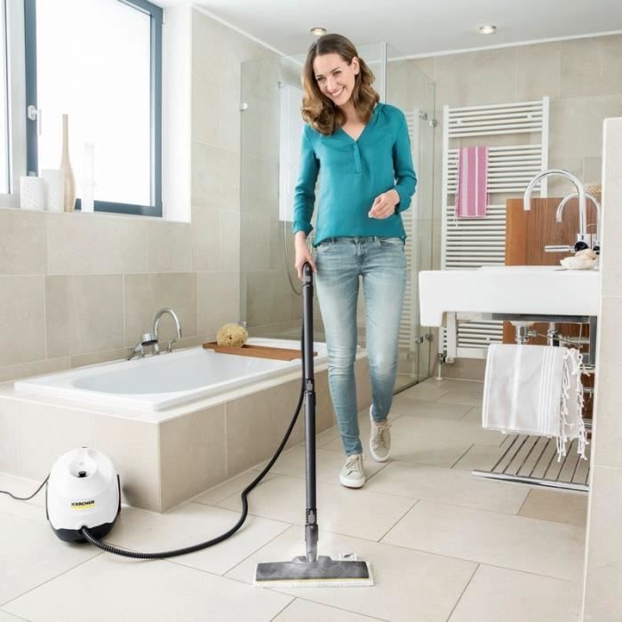 KARCHER SC 3 Easy Fix - Nettoyeur vapeur - 1900 W - 3,5 bars - autonomie illimitée - Elimine jusqu’à 99.99 % des virus bactéries – Image 3