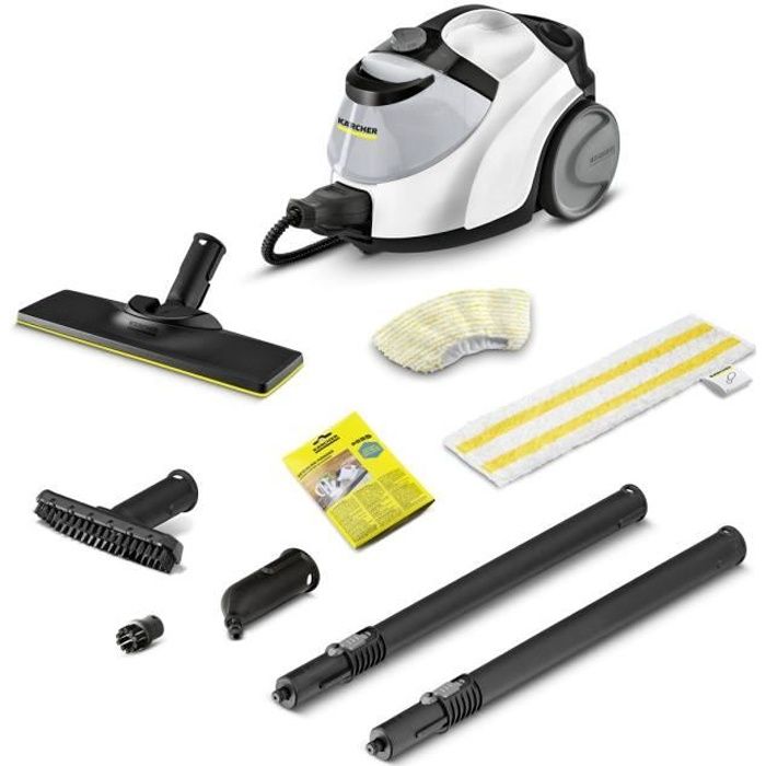 KARCHER SC 5 Easy Fix IRON PLUG - Nettoyeur vapeur - 2250 W - 4,2 bars - Élimine jusqu'à 99,9 % des virus et bactéries