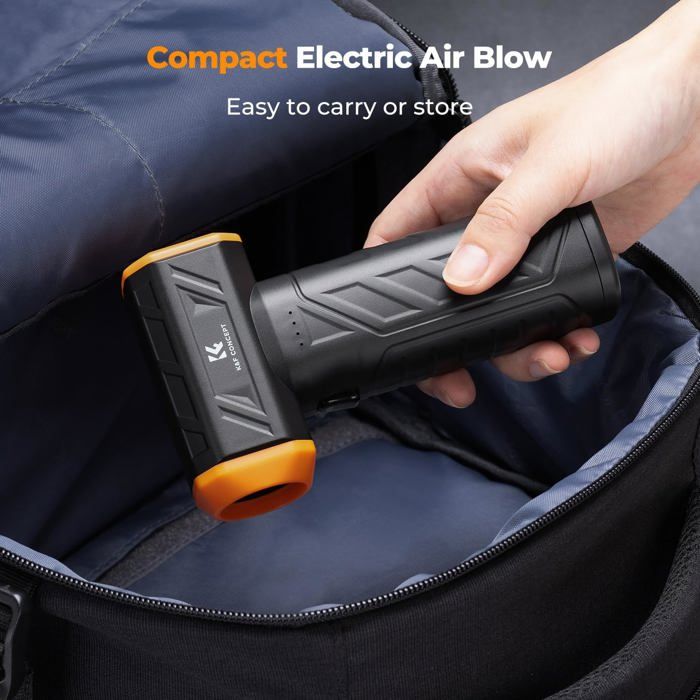 K&F Concept Dépoussiéreur Air Comprimé, 8000mAh-150min, 150000RPM, Lumière LED, 3 Vitesses Ajustables, Moteur sans Balais – Image 5