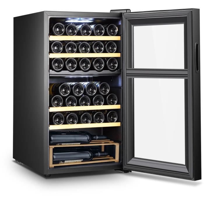 LA SOMMELIERE SLS33DZ - Cave de mise à température double zone - 33 bouteilles - Pose libre - L50cmxH85cm – Image 2
