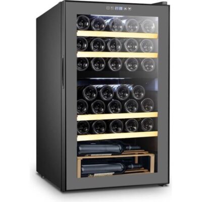 LA SOMMELIERE SLS33DZ - Cave de mise à température double zone - 33 bouteilles - Pose libre - L50cmxH85cm