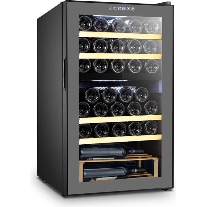 LA SOMMELIERE SLS33DZ - Cave de mise à température double zone - 33 bouteilles - Pose libre - L50cmxH85cm