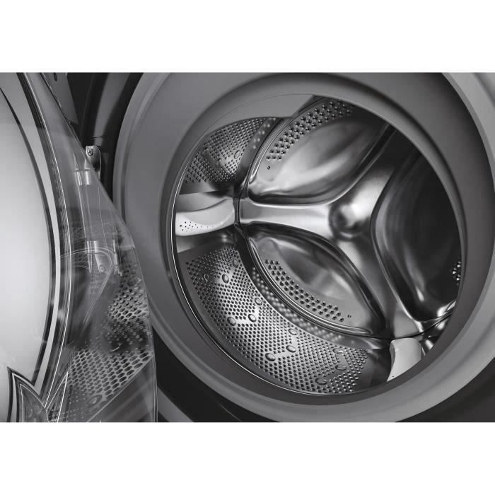 Lave-linge hublot CANDY CSS1410TWMCBE/FR - 10 kg - Induction - Vapeur - 1400 trs/min - Classe A - programmes rapides - Noir – Image 3