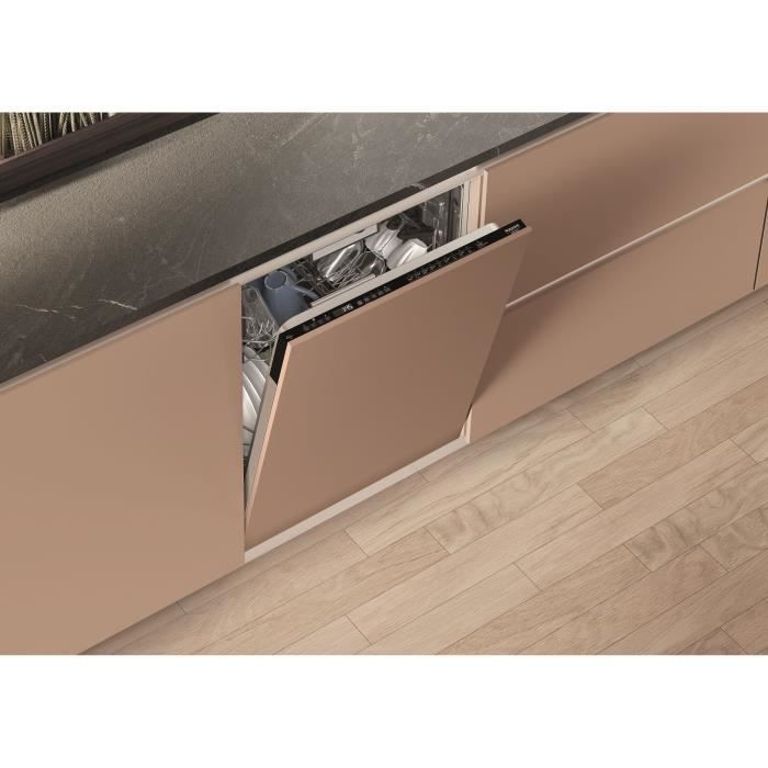 Lave-vaisselle tout encastrable HOTPOINT H7IHP40L - 15 couverts - 40 dB - Classe C - Maxi Space - tiroir à couverts – Image 7