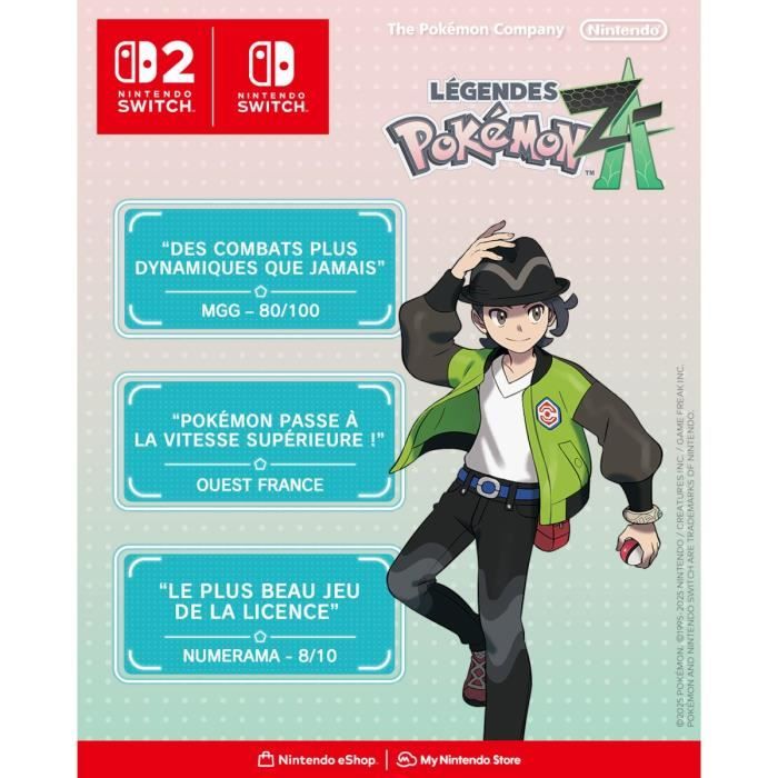 Légendes Pokémon: Z-A - Nintendo Switch 2 Edition • Jeu Nintendo Switch 2 – Image 2