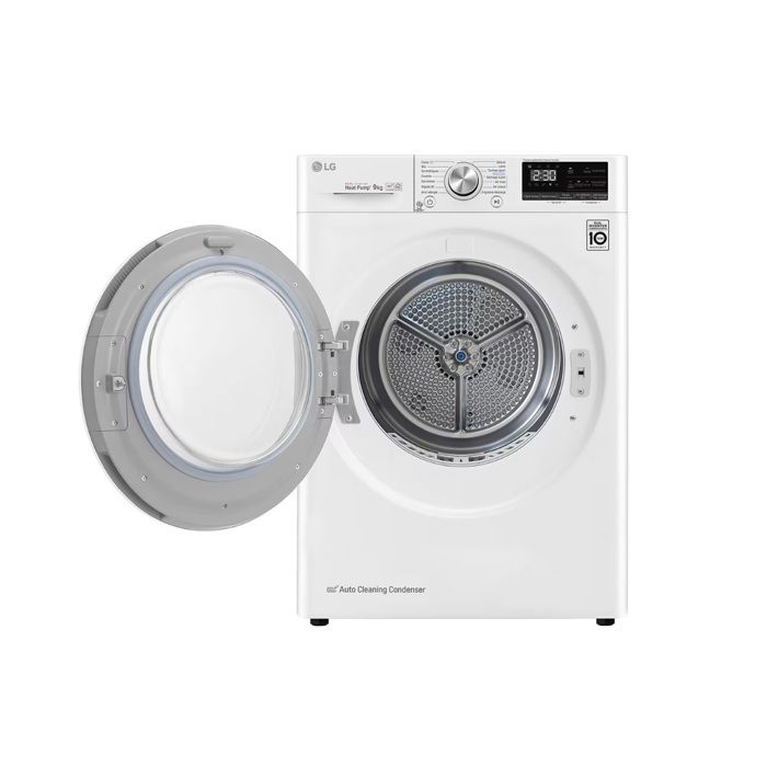 Sèche-linge - LG - RH9V71WHN - Pompe à chaleur - Capacité 9 kg - Classe énergétique A*** – Image 3