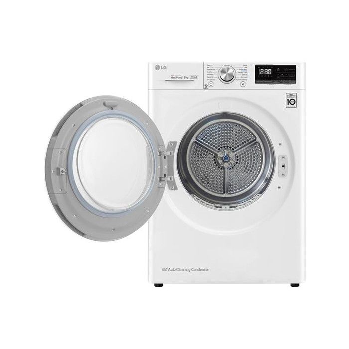 Sèche-linge - LG - RH9V71WHN - Pompe à chaleur - Capacité 9 kg - Classe énergétique A*** – Image 5