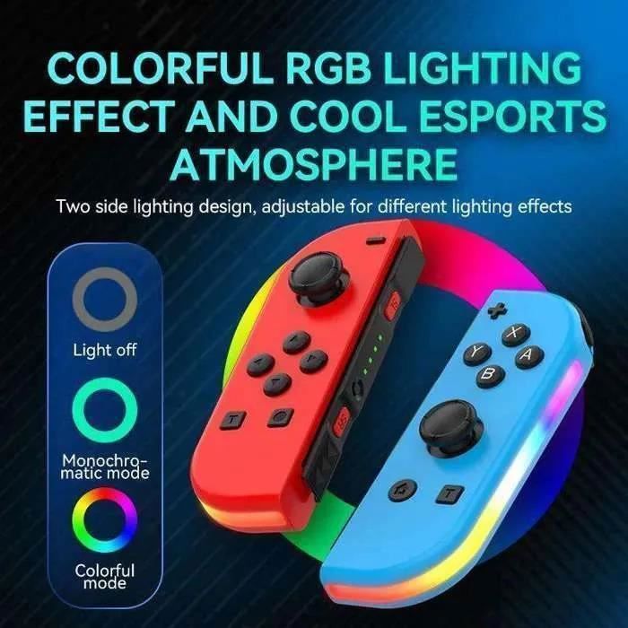 Manette compatible avec nintendo switch, Manette pour Switch Sans Fil Bluetooth Contrôleurs Gamepad(Contrôleur non Officiel) – Image 3