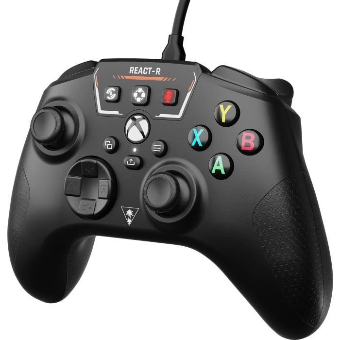Manette de jeu filaire Xbox Series Xbox One Windows - Turtle Beach REACT-R - Noir – Image 3