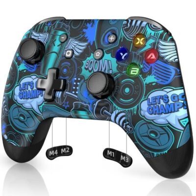Manette pour Switch sans Fil Manette Bluetooth Pro pour les consoles Switch PC Android et IOS