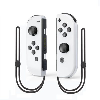 Manette sans fil pour Swich,remplacement des Manette L/R Switch compatible avec Switch/Lite/OLED,supportant le contrôle,Blanc