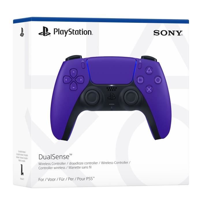 Manette sans fil PS5 DualSense Controller Galactic Purple - PlayStation officiel – Image 2