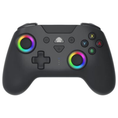 Manette sans fil - SUBSONIC - Switch 2 / Switch - LEDs programmables - Vibrations - Gyroscope - Noire