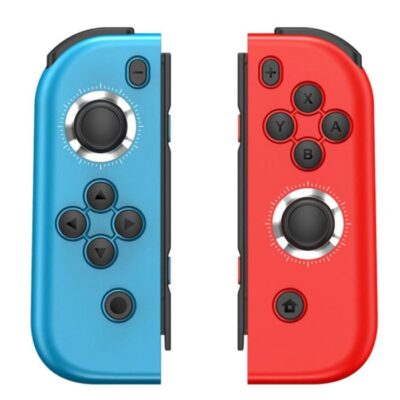 Manette Switch   Paire de manettes JC Bleu et Rouge pour Switch avec fonction NFC
