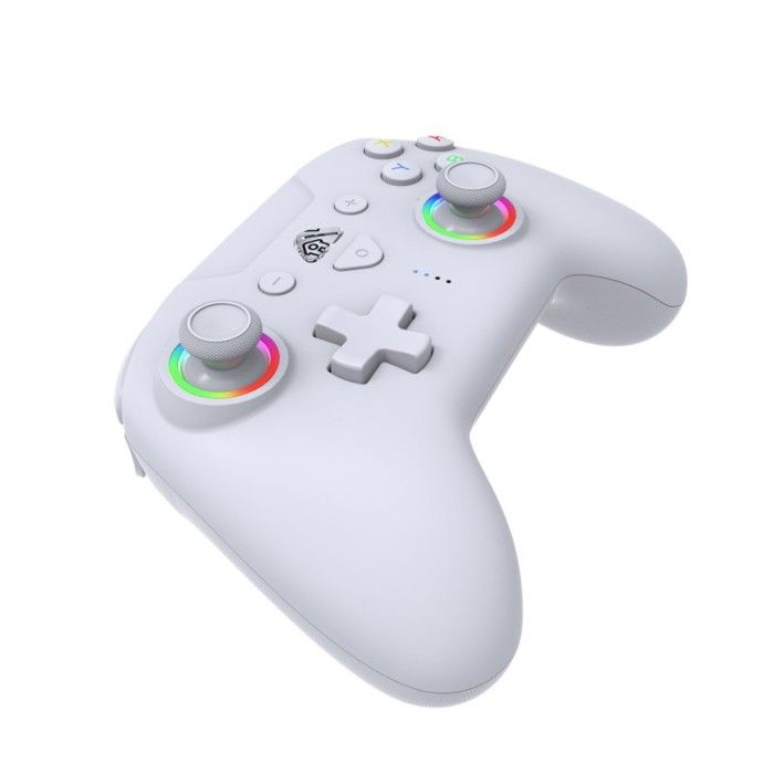 Manette de jeu - Générique - Manette Switch Pro LED - Couleur blanche - Bluetooth - 600 mAh – Image 3