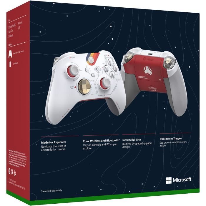 Manette Xbox sans fil - Edition Limitée Starfield - Blanc – Image 6
