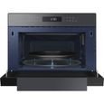 Micro-ondes Combiné 35L - SAMSUNG - MC35R8088CC - Charbon - 52,8 x 40,4 x 48,1 cm - Fonction Air Fry™ – Image 4