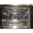 Micro ondes combiné encastrable CONTINENTAL EDISON CEMOC34IXE L59,5 x H46 x P46,8 cm Inox 34L – Image 8